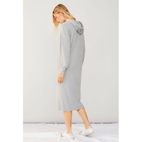 NEW Anthropologie Saturday Sunday Sequined Hooded Tunic Dress X-Small Petite - Picture 3 of 6